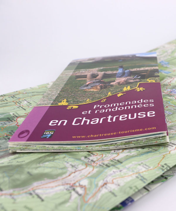 Carte randonnée Chartreuse