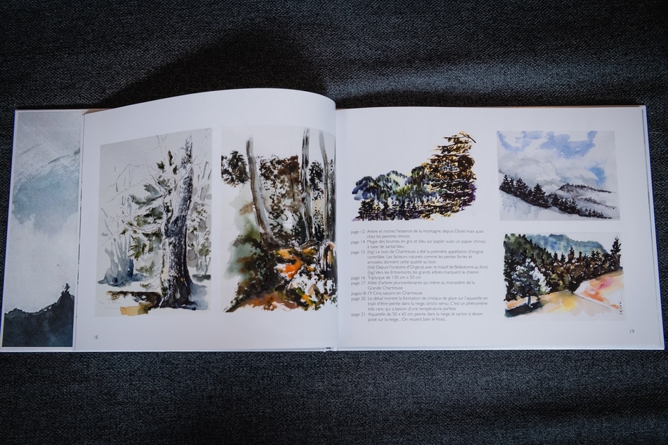 Livre aquarelle Chartreuse Patrick Jager-Photo-Alain-Douce-BD-270-TBD