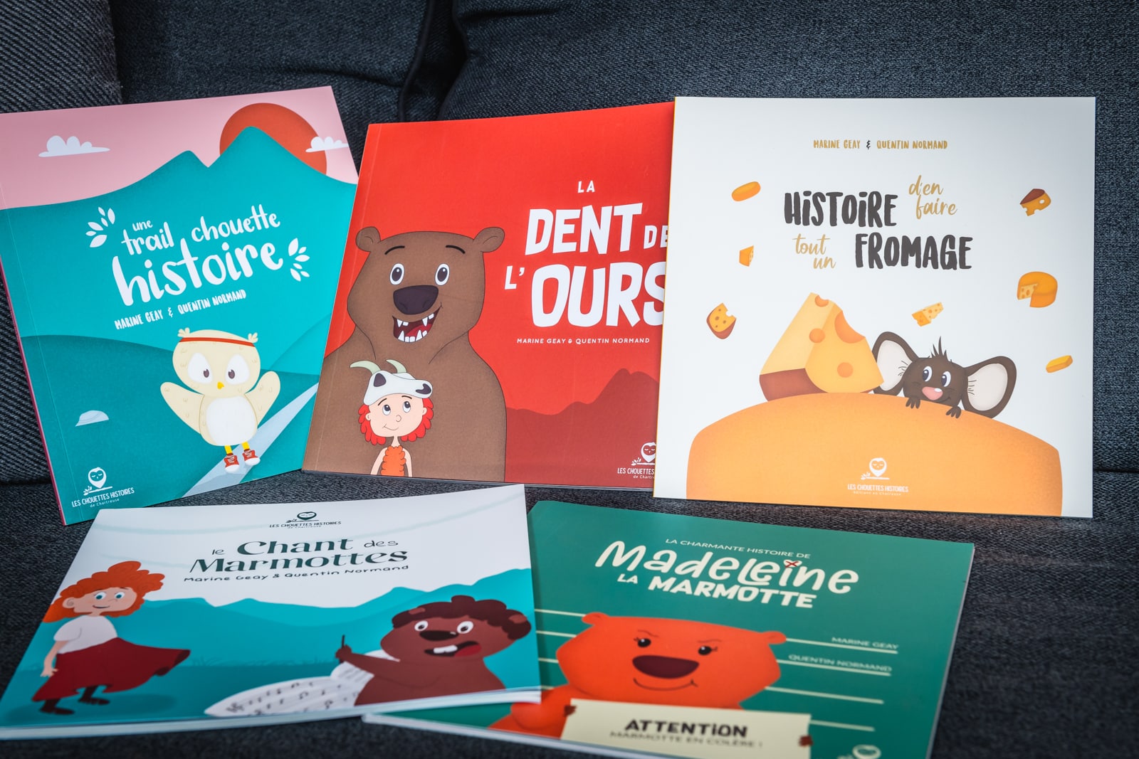 Serie chouettes histoires chartreuse-Photo-Alain-Douce BD-275