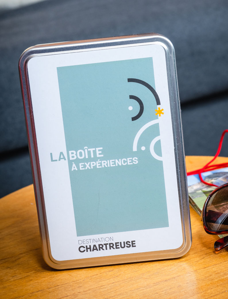 la "boîte à expériences" chartreuse