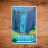 Plaque decorative Cirque Saint Meme Chartreuse-Photo-Alain-Douce BD-49-TBD