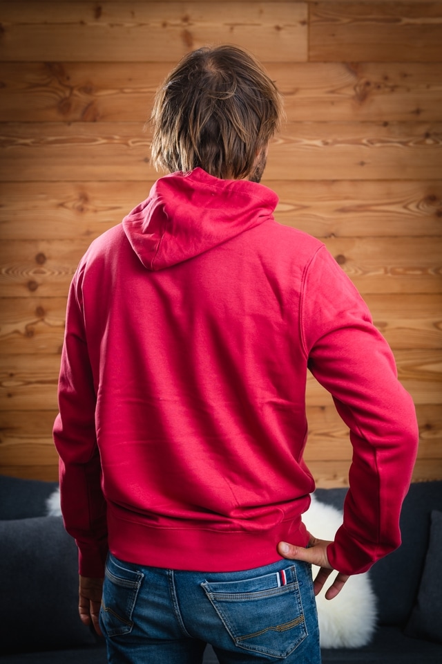 Sweat a capuche ecoresponsable 2082 Chartreuse Photo Alain Douce