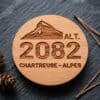 Magnet Alt 2082 Chartreuse en bois - Thumbnail Image 1