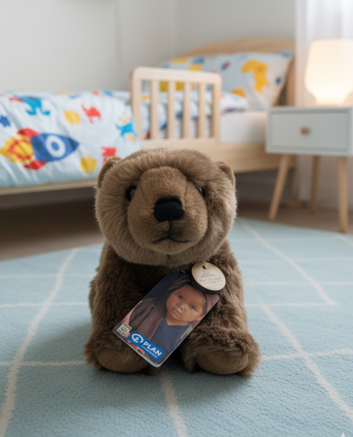 peluche collombine l'ours des cavernes