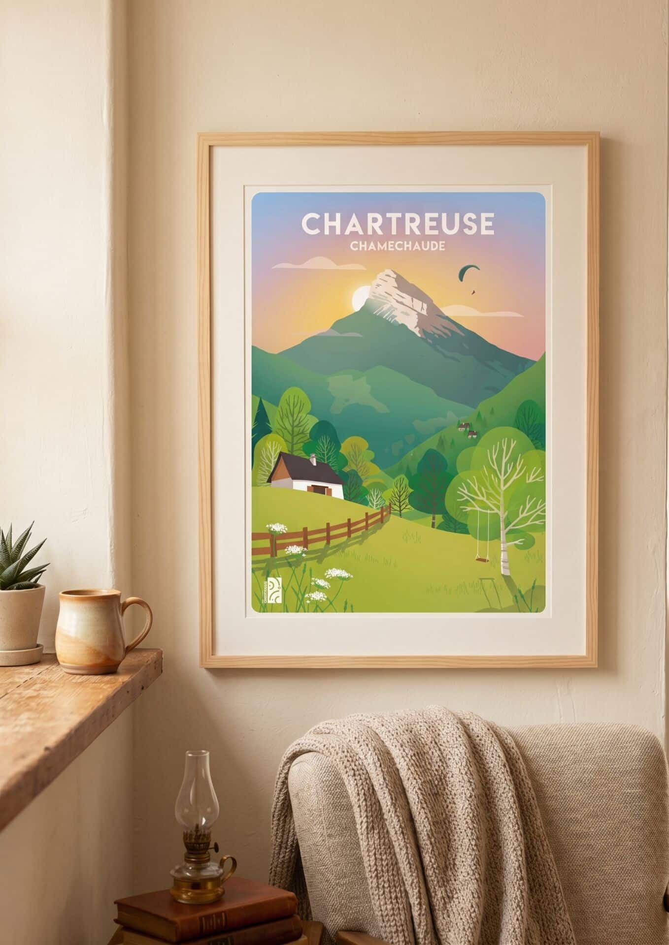 Poster Chamechaude été – Image 1