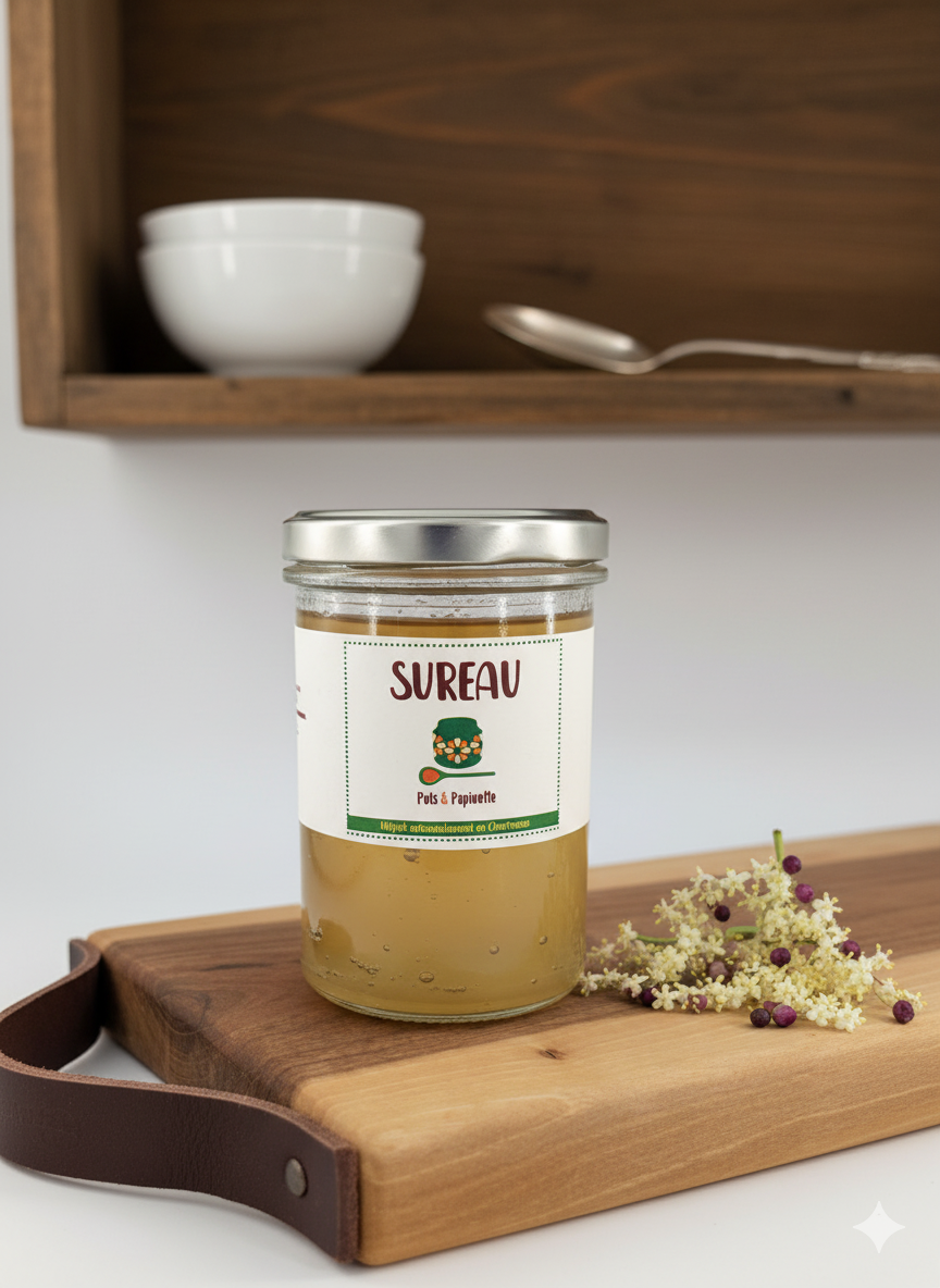 gelée de fleurs de sureau