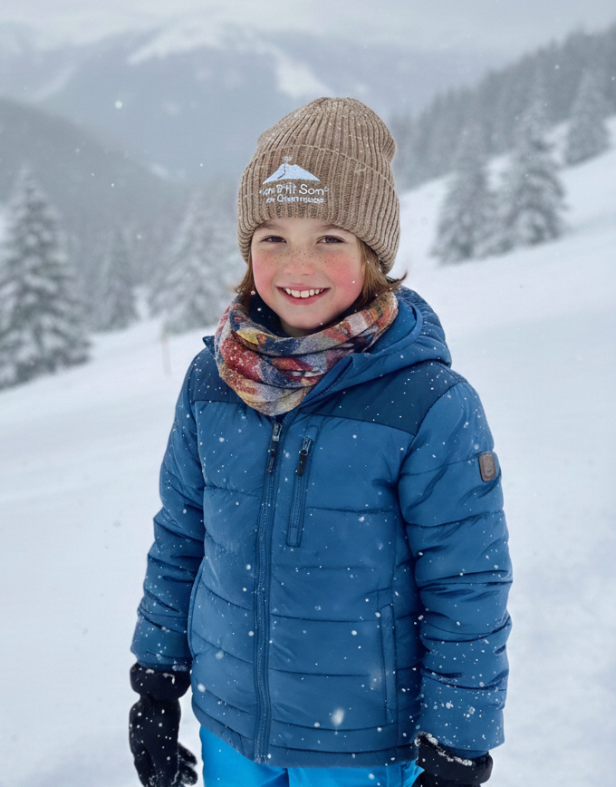 bonnet enfant coton bio mon p'tit som en chartreuse