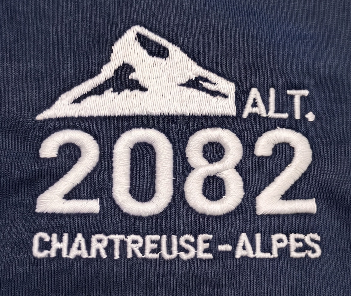 t shirt femme 2082 chartreuse bleu marine 🇫🇷