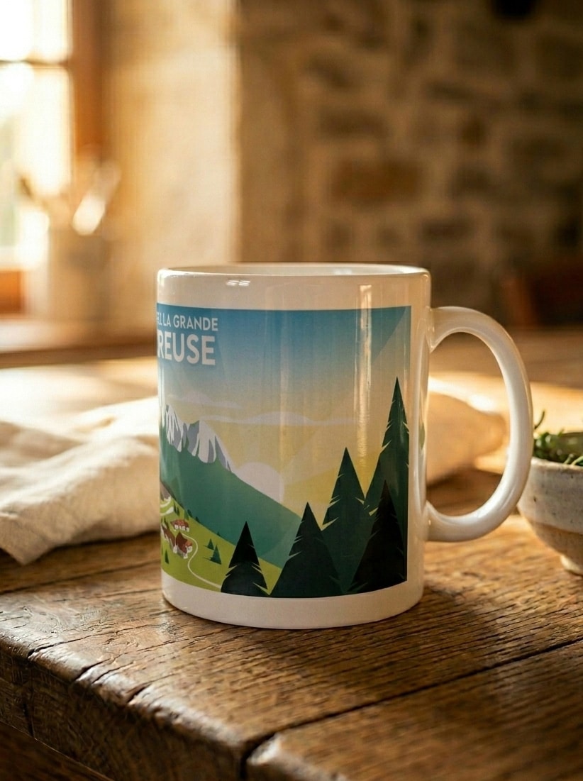 tasse "monastère de la grande chartreuse"
